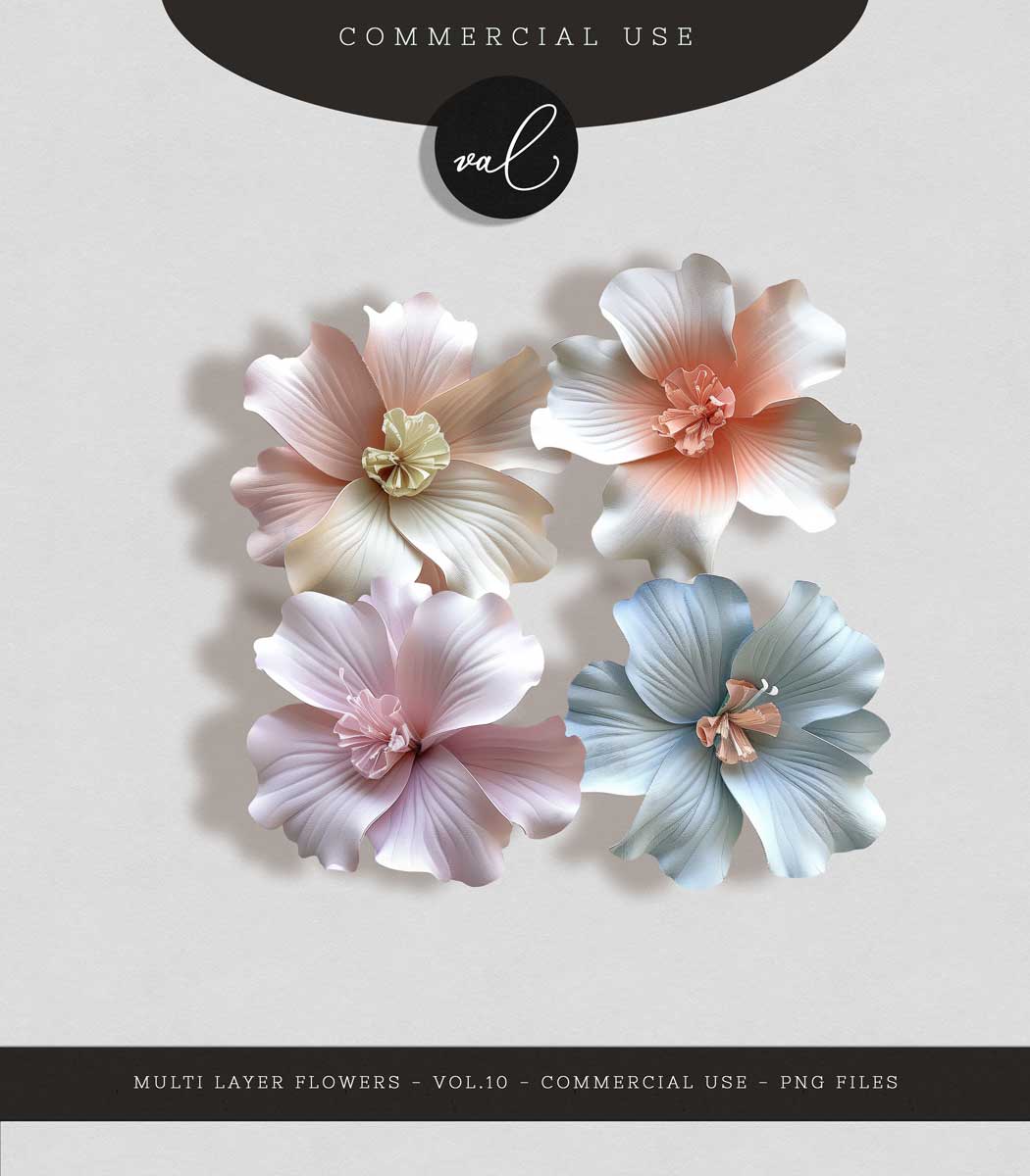 CU MULTILAYER FLOWERS VOL. 10